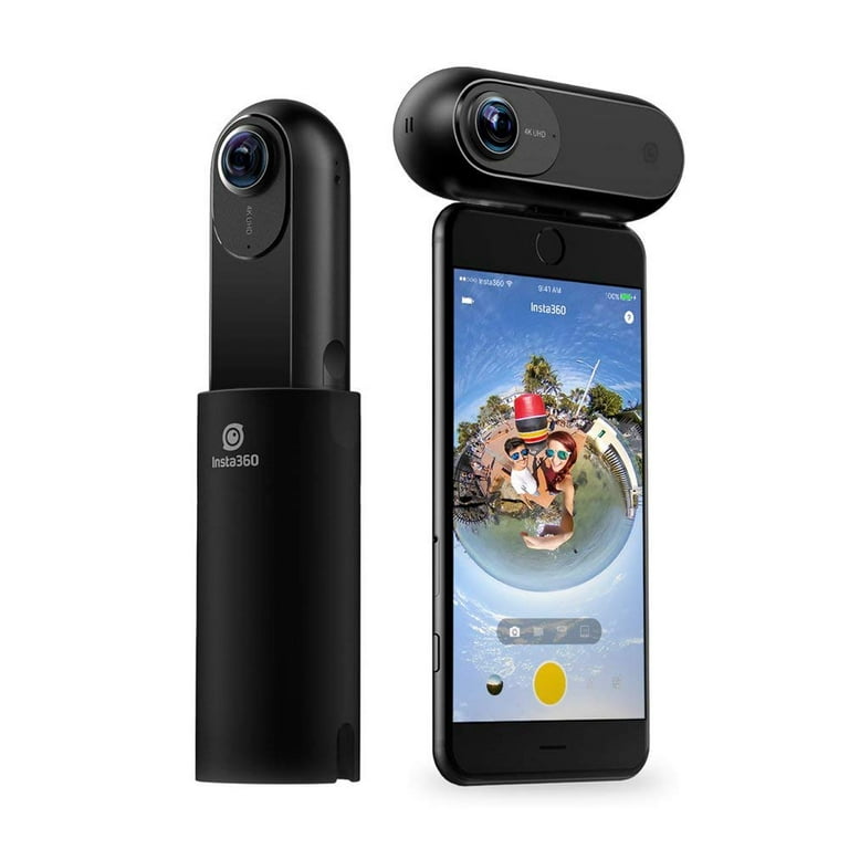 Insta360 ONE 4K 360 Panoramic Camera VR Video Sport Action Camera 24MP  6-Axis for iPhone / iPad - Black 