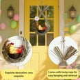 thumbnail image 5 of RKSTN Easter Rattan Circle Decoration Easter Party Garland Holiday Decoration A, 5 of 5