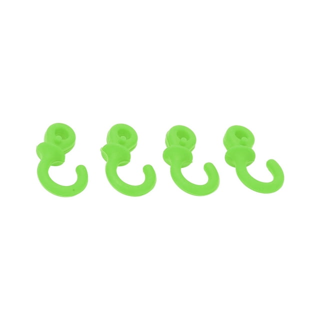 Bow String Silencers Monkey Tail, 4Pcs Reduce Vibration And Noise, Durable Rubber Material, High Performance, Suitable for Composite Pulley Bow And , Archery Training