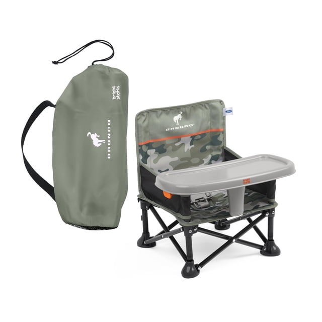 Silla elevadora portátil Bright Starts Ford Bronco camuflada