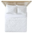 Better Homes & Gardens 3Piece White Chenille Duvet Cover Set, Full/Queen