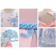 thumbnail image 2 of AAMILIFE Robe de Mariage en Tulle et Dentelle pour Filles, Élégante Robe de Princesse pour Fête, Robe de Cérémonie, Robe pour Enfants, 2 of 3