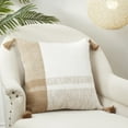 thumbnail image 3 of Saro Lifestyle Classic Checkered Comfort Throw Pillow Cover, 3 of 3
