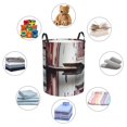 thumbnail image 4 of Gaeub Rustic Door Handle Closeup Dirty Clothes Storage Basket, Toy Storage Bin for Storing Clothing, Diapers, Toys-Small, 4 of 6