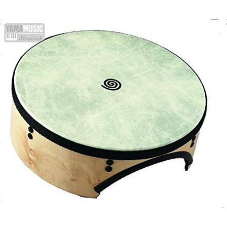 Tar, Glen Velez, Key-Tuned, 14" Diameter, 4" Depth, Venwood Natural