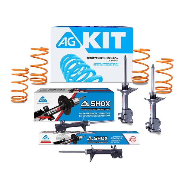 Kit Deportivo AG para Auto Completo para Nissan Tsuru 1988 a 2015 8 Piezas Nuevos