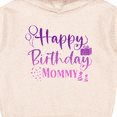 thumbnail image 3 of Inktastic Purple Happy Birthday Mommy Toddler Hoodie, 3 of 4
