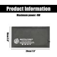 thumbnail image 2 of HUGFEGWE Reptile Heating Pad, Adjustable Temperature Under Tank Heater Waterproof Terrarium Warmer with Time Control for Snake Lizard Frog Turtle Fish Spider CA919-164152, 2 of 9