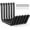 Black 6 pack, variant on Heavy Duty Garage Storage Hooks - 120 LB Capacity Wall Mounted Rack for Kayaks, Ladders, and Bikes