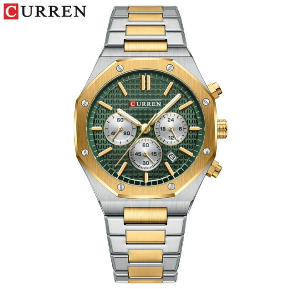 Curren 8440 Men's Watch Six-Hand Quartz Watch Calendar Men's Watch Business Watch Steel Band Watch