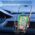 thumbnail image 3 of Car  Phone Mount, Fast Charging 9V 1.67A  Car  7.5W 100mAh Transparent  for Navigation, 3 of 8