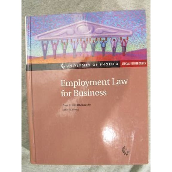 Pre-Owned Employment Law for Business (University of Phoenix special edition), 9780072380095, 0072380098, Paperback,