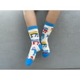 thumbnail image 3 of Oooh Yeah Women's Colorful Novelty Crew Socks, Funny Crazy Silly Socks, New Liberal, 3 of 6
