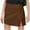 Brown, variant on Hwmodou Womens Swim Skirt Quick Drying Side Split Beach Sports Swim Bottom With Built-In Panty