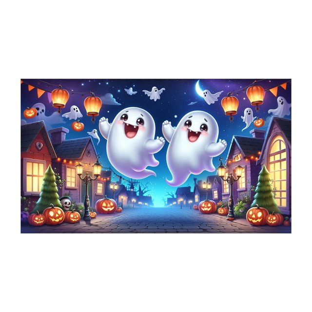 480*210 Cm Pancarta Para Puerta De Garaje Exterior Gran Cubierta Decorativa Para Puerta De Halloween Decoración Para Fiestas Puerta De Garaje Exterior Pared De La Casa A