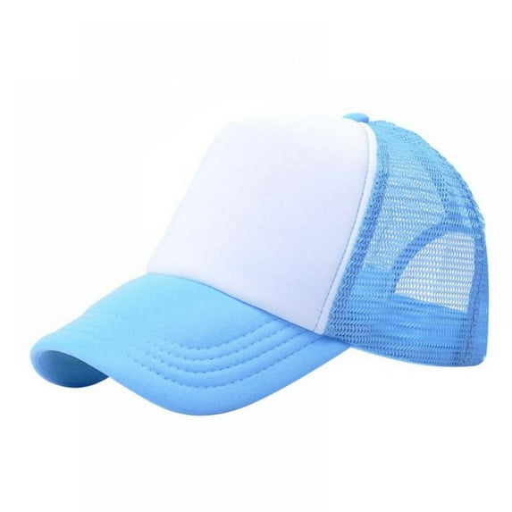 Summark Adult And Children Cotton Blend And Mesh Snapback Baseball Cap Hat