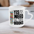 thumbnail image 4 of Book Mug Book Theme Ceramic Mug 11oz Mug for Daily for Present, 4 of 6