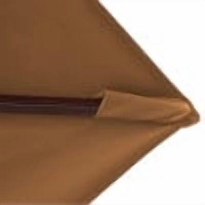 Island Umbrella Victoria 13-ft Octagonal Cantilever Patio Umbrella with Valance in Stone Sunbrella® Fabric