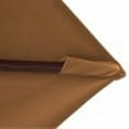 thumbnail image 6 of Island Umbrella Victoria 13-ft Octagonal Cantilever Patio Umbrella with Valance in Stone Sunbrella® Fabric, 6 of 9