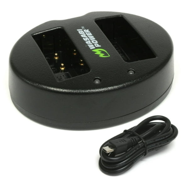 Wasabi Power Dual USB Battery Charger for Leica BP-DC15
