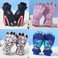 thumbnail image 5 of Guantes de esquí cálidos para invierno, manoplas para moto de nieve para niños, guantes impermeables para esquiar y Snowboard, guantes para niños y niñas con dibujos animados para adolescentes, 5 of 5