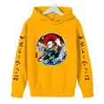 thumbnail image 3 of Nueva sudadera con capucha de Demon Slayer para primavera y otoño para niños, ropa para niños, sudadera con capucha de manga larga para niños, sudadera con capucha de Anime Yaiba, 3 of 5