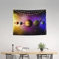 thumbnail image 2 of Kdxio Planets And Stars Wall Hanging Tapestries Banner For Bedroom College Dorm Home Living Room Party Decor 29X37 In, 2 of 8