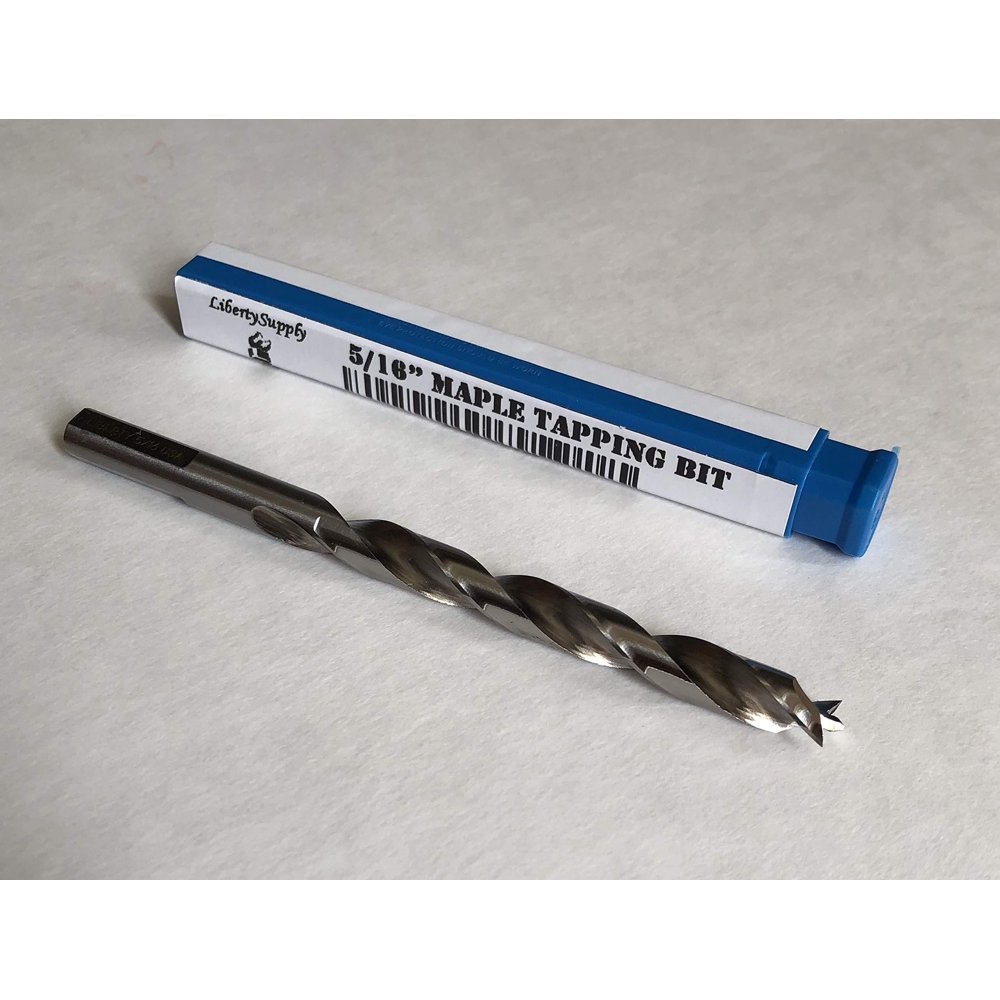 Liberty Supply Professional Maple Tree Tapping Drill Bit for 5/16" Tap