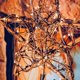 thumbnail image 4 of Decoración de árbol de estrellas de Navidad con 30 luces LED de cobre blanco cálido, adornos navideños naturales de ratán vintage para árbol de Navidad, mesa, chimenea Vhermosa WMZL-2226, 4 of 4