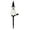 White, variant on Halloween Solar Lights Outdoor 18 Inch White Ghost Stake, Auto On Solar Pathway Decor for Garden, Resin Phantom Yard Light