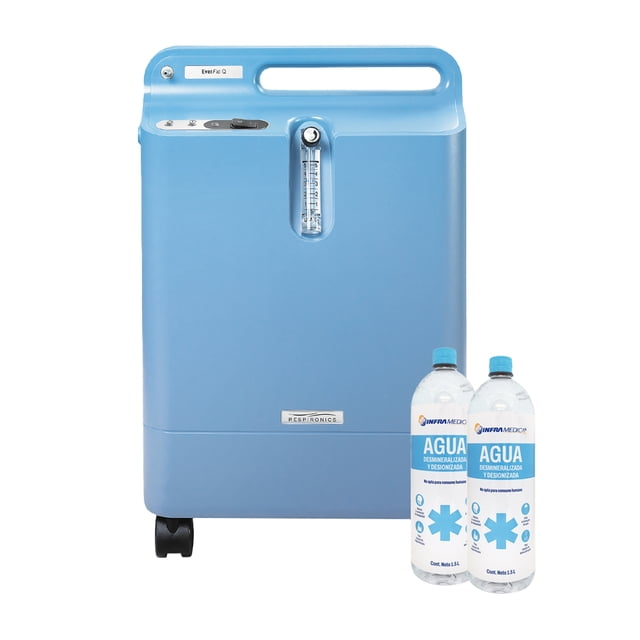 Kit Concentrador De Oxígeno 5 L Everflo Philips + 2 Aguas.