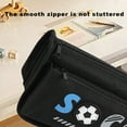 thumbnail image 4 of Estuche de Lona de Gran Capacidad para Estudiantes | Bolsa de Papelería Resistente de Tres Capas | Organizador Deportivo | Opciones En Azul y Gris | Almacenamiento de Útiles Escolares para Niños y Ad, 4 of 6