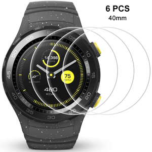 6 Films protecteurs, HD Protecteur d'écran clair ,TPU Protecteur d'écran pour Samsung Galaxy Watch Active 2 40/44mm 40MM