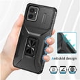 thumbnail image 4 of Funda para GANGXUN Motorola Moto G Power 2023 - Soporte metálico, Función magnética, Negro, 4 of 5