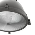 thumbnail image 4 of Hunter - Bridgemoor 2-light Noble Bronze, Medium Size Pendant Light, Dimmable, Industrial Style, Dome Shaped, for Bedrooms, Dining, Living Rooms - 19103, 4 of 9