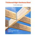 thumbnail image 3 of Face-Mount Joist Hanger, 1.57x1.50x7.83 in (40x38x199 mm), 50 Pcs, Heavy Duty, Weather-Resistant, Easy Installation for Roof, Deck, and Floor Support, 3 of 11