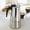 Silver, variant on Glass & Bottle Stainless Steel Italian Coffee Pot for European Hot Beverages Exquisite Foreign Trade Craftsmanship Durable Maker Elegant Design for Coffee Lovers