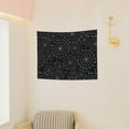 thumbnail image 3 of Hirioo Spider Web Black Print Tapestry Lightweight Fabric for Bedroom Aesthetic Home Wall Dorm Décor Living Room Decor 29x37 Inch, 3 of 8