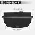 thumbnail image 7 of Unique Bargains Retractable Cargo Cover for Honda CRV 2007-2011 Rear Luggage Security Shield Shade Gloss Black, 7 of 7