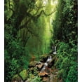 thumbnail image 3 of Ambesonne Forest Duvet Cover Sets, Spring in Nepal Footpath, 2-Twin, Green Brown, 3 of 4