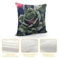 thumbnail image 4 of YINGXI Throw Pillow Covers Home Decor Flower Pillow Cases Decorative 20x20in, 4 of 5