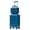 Dark Blue + ABS, variant on 2 Piece Luggage Set, 20 Inch Hard Shell Carry On Suitcase with 14 Inch Cosmetic Case, ABS Hardside Rolling Luggage with Smooth Stripe Design, Nestable Travel Luggage for Weekend Trips