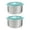 Green 2pcs, variant on Shoreew Food Storage Containers with Lids Stainless Steel Crisper Box Stackable Reusable Meal Prep Containers for Snacks Fruits On-the-Go Meals Home Outdoor Use
