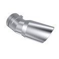 thumbnail image 4 of MBRP T5154 Exhaust Tail Pipe Tip  5 Inch Inlet; 6 Inch Outlet; T304 Stainless Steel; Round; Angle Cut; Rolled Edge; 15 Inch Length, 4 of 5