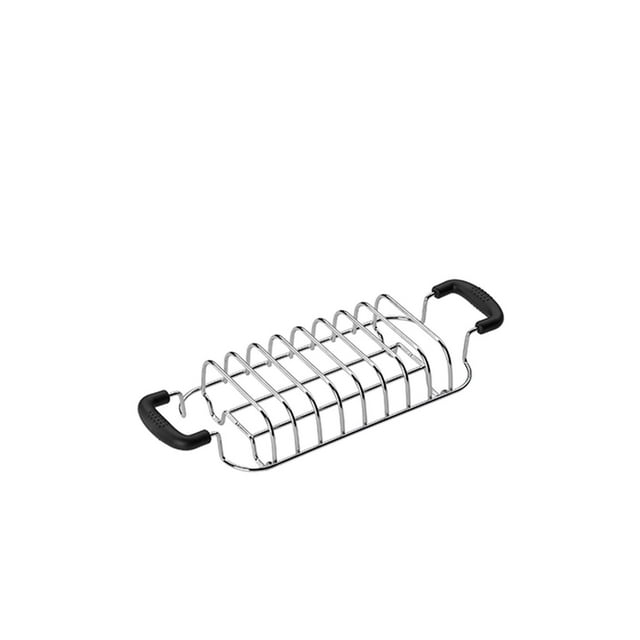 Calentador de Panecillos para Tostadora Smeg TSBW01 de 2 Rebanadas Plata