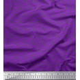 thumbnail image 1 of Soimoi Purple Rayon Fabric Dot Abstract Print Fabric by Yard 56 Inch Wide, 1 of 5