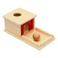 thumbnail image 2 of Elite Montessori Object Permanence Box with Tray and Ball, 2 of 4