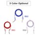 thumbnail image 4 of Cuerda de acero doble gancho antimordida para perros, cubierta de PVC resistente a la intemperie, ideal para sujetar a pilares o estacas, disponible en color blanco, longitud de 5m, diámetro de 5mm,, 4 of 6