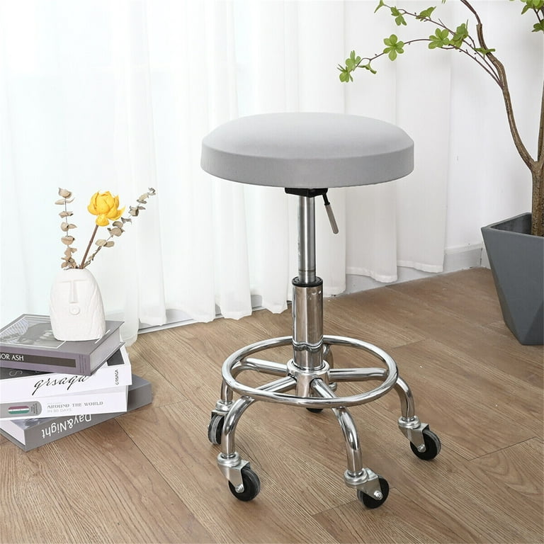 FOCUSSEXY Bar Stool Covers Round Stool Cushion Covers Stool Chair