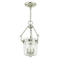 thumbnail image 6 of Livex Rockford Pendant in Polished Nickel, 6 of 7